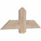 Ekena Millwork Eugene Smooth Timber Gable Bracket, Douglas Fir, 36"W x 13"H x 1 1/2"D x 5 1/2"F, 9/12 Pitch GBW036X13X0206EUG00SDF - alternate 5